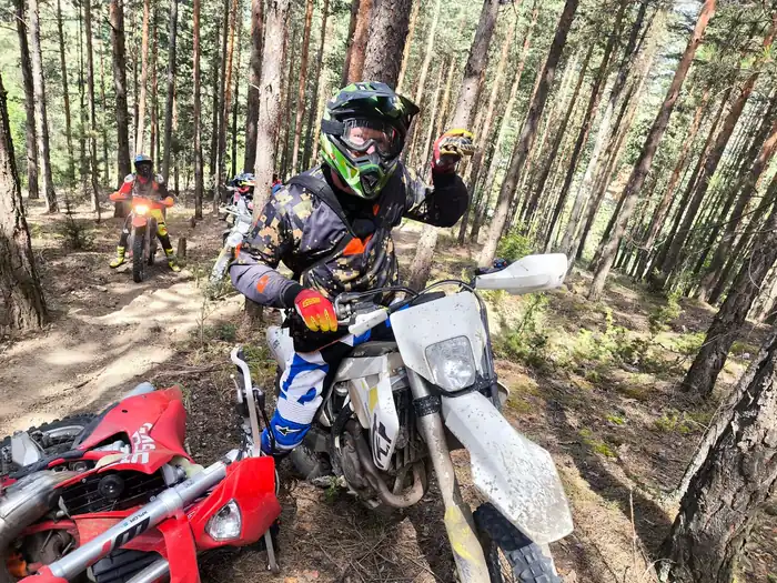 A technical mountain section on a Bansko trail