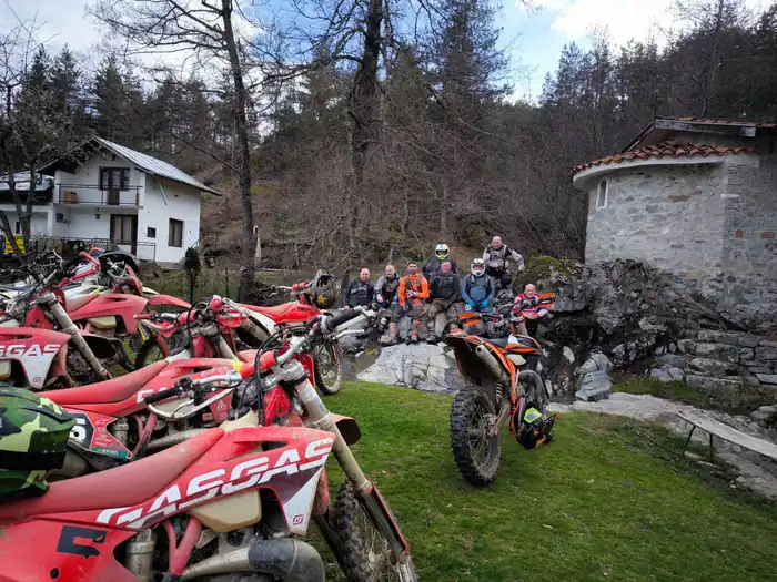 A technical mountain section on a Bansko trail