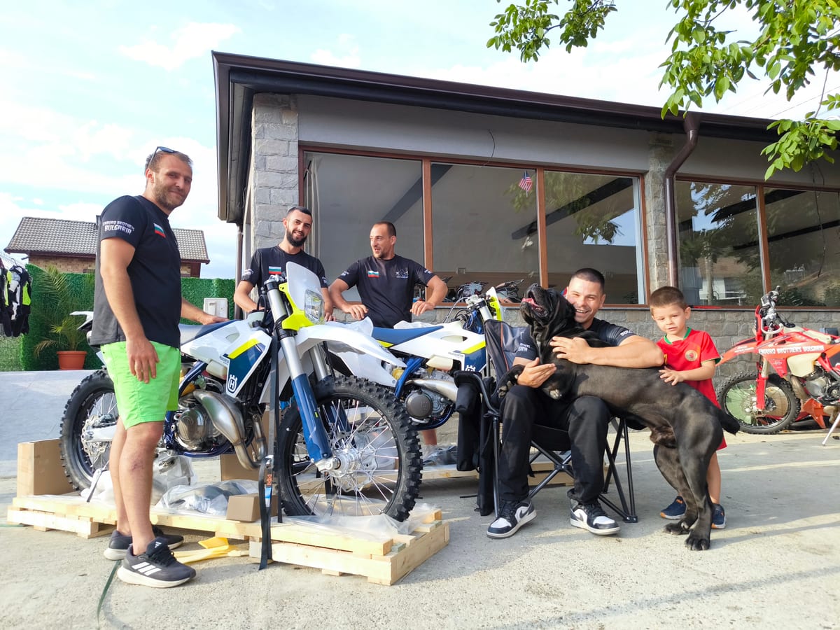 The Bansko Unlocked team in the Pirin Mountains